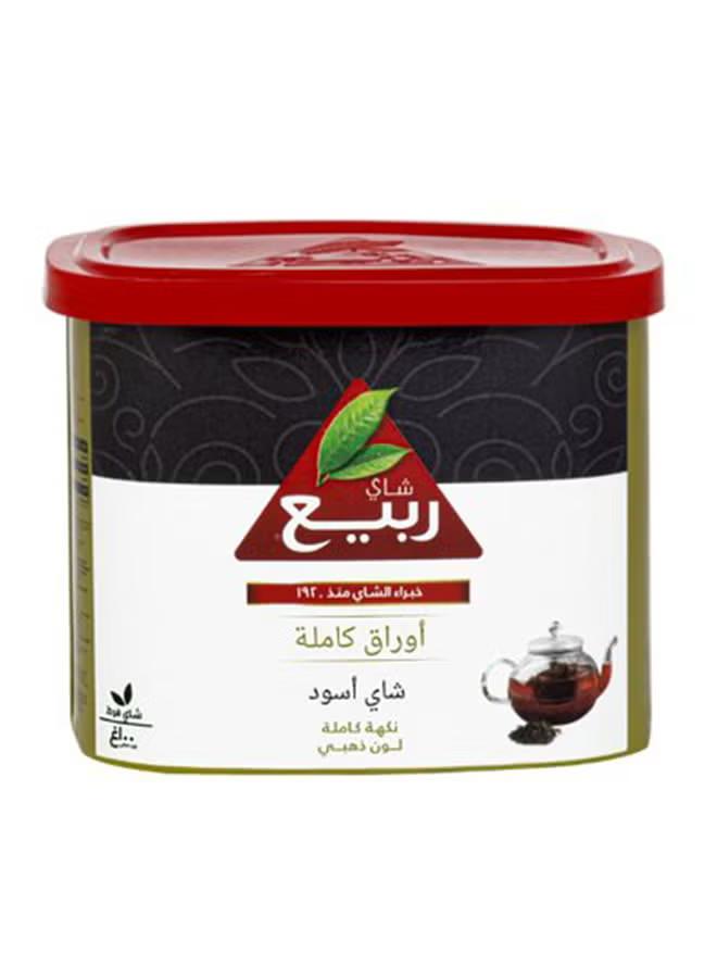 شاي ربيع أوراق كاملة شاي اسود100غ