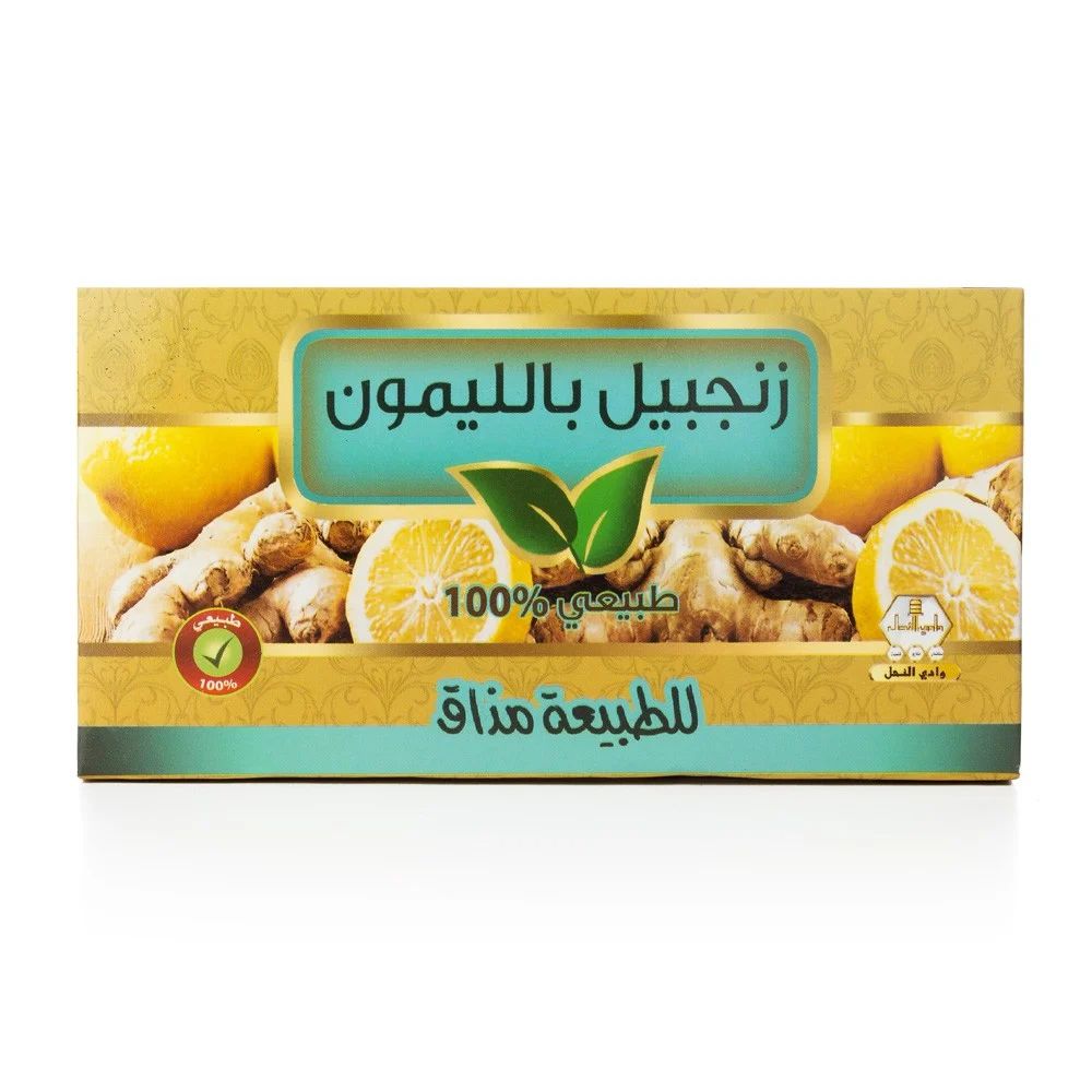 مشروب زنجبيل بالليمون  وادي النحل 60غ
