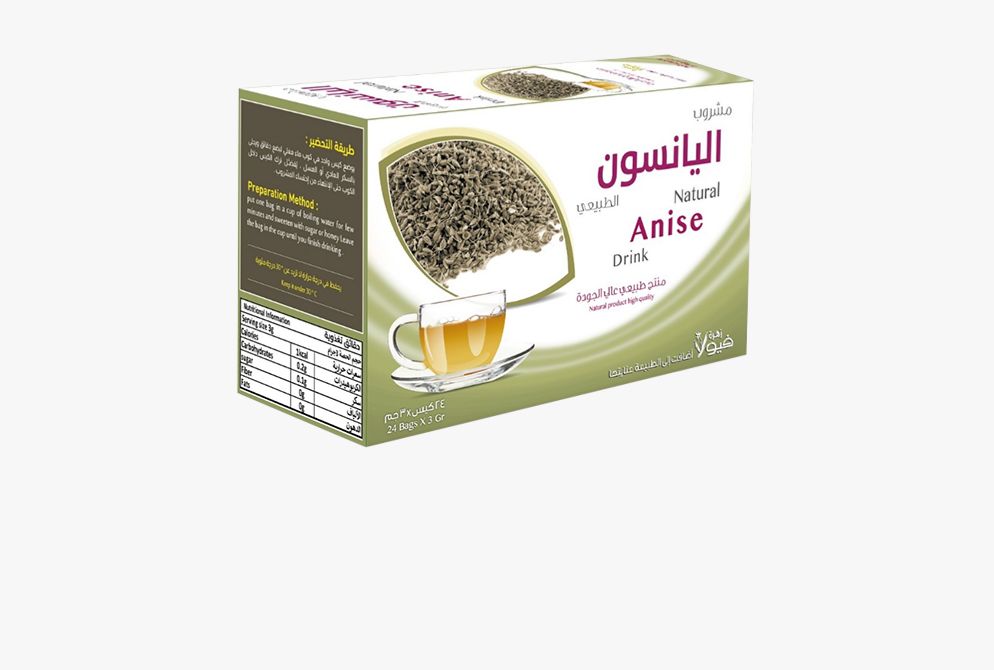 مشروب اليانسون الطبيعي من زهرة فيولا 72غ
