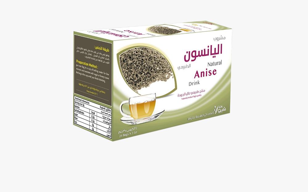 مشروب اليانسون الطبيعي من زهرة فيولا 72غ