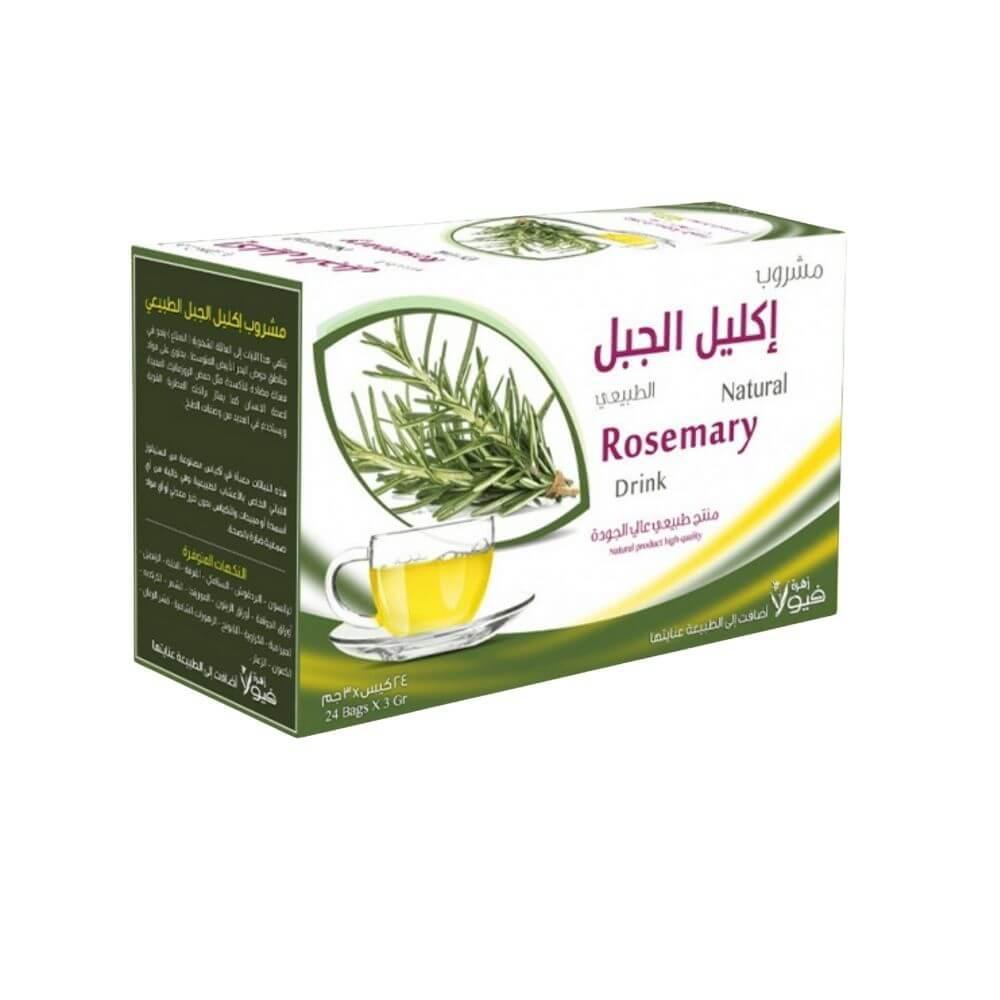 مشروب اكليل الجبل طبيعي من زهرة فيولا 72غ
