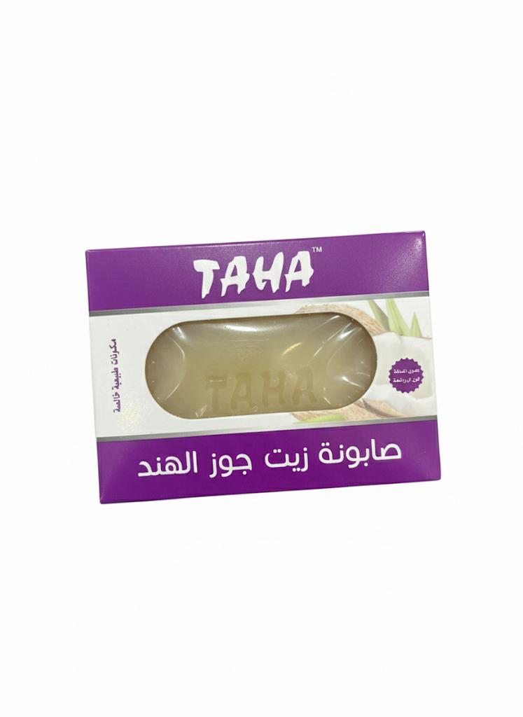 صابونة زيت جوز الهند  من من شركة حوافل الجمال 125غ